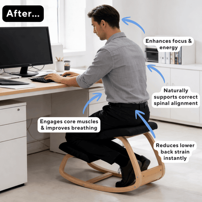 CoreForm DeskAlign™ Ergonomic Kneeling Chair