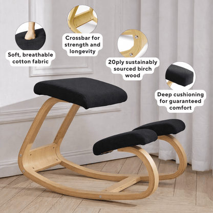 CoreForm DeskAlign™ Ergonomic Kneeling Chair