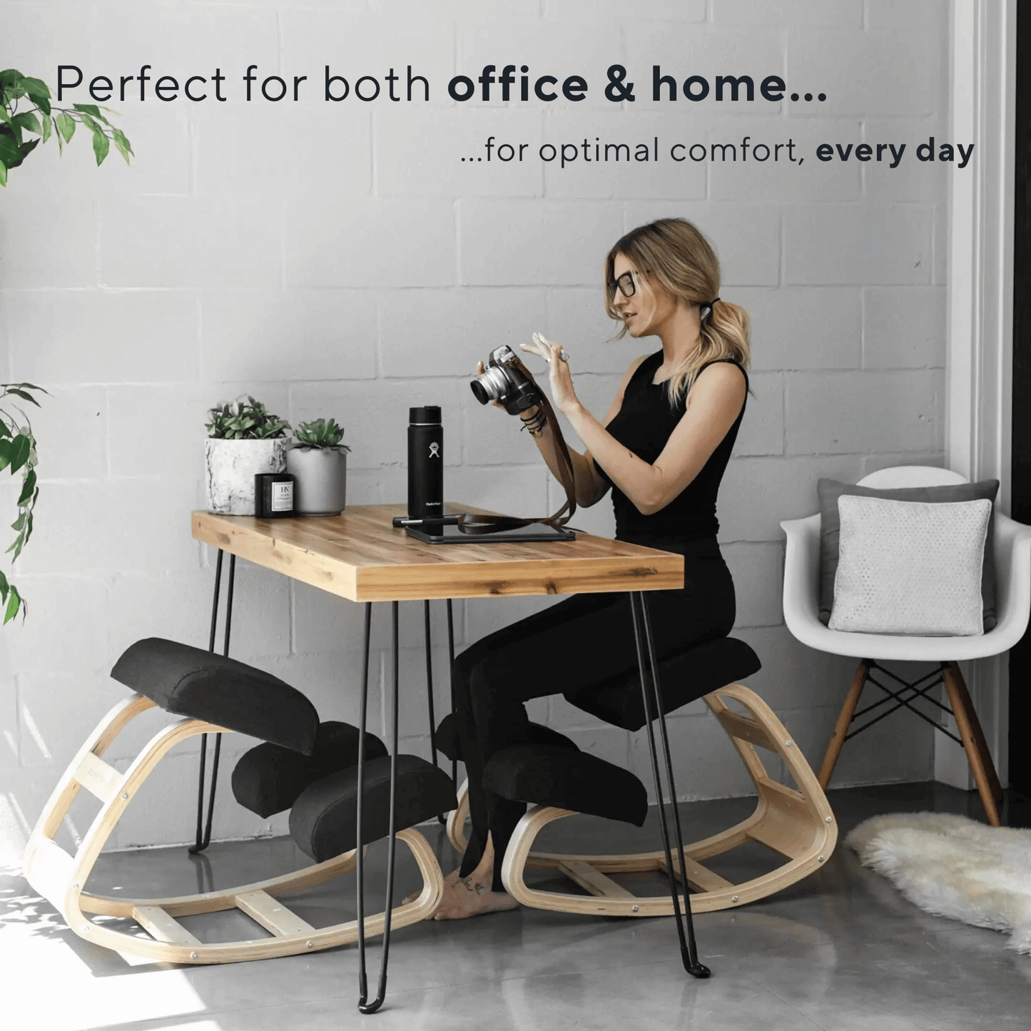 CoreForm DeskAlign™ Ergonomic Kneeling Chair