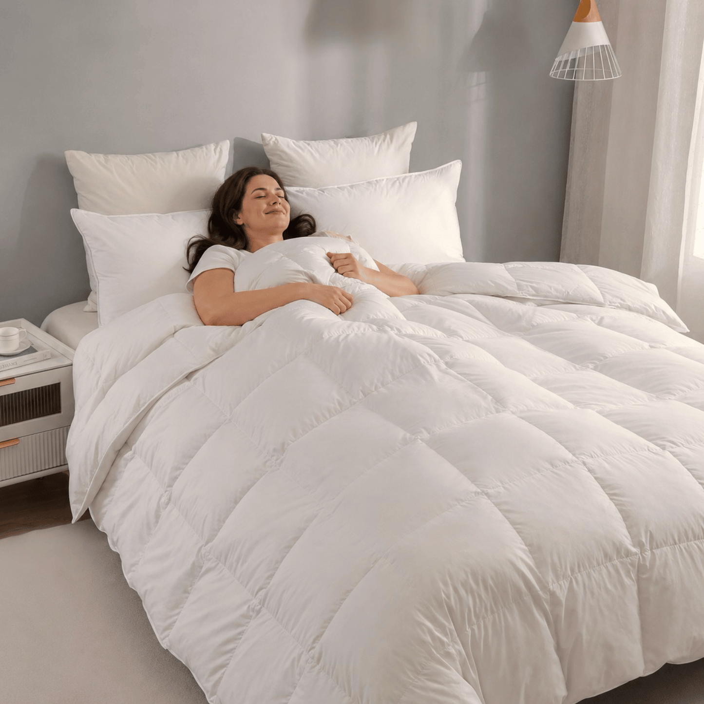 The Summer Duvet That Keeps You Cool — Goose Down & Feather