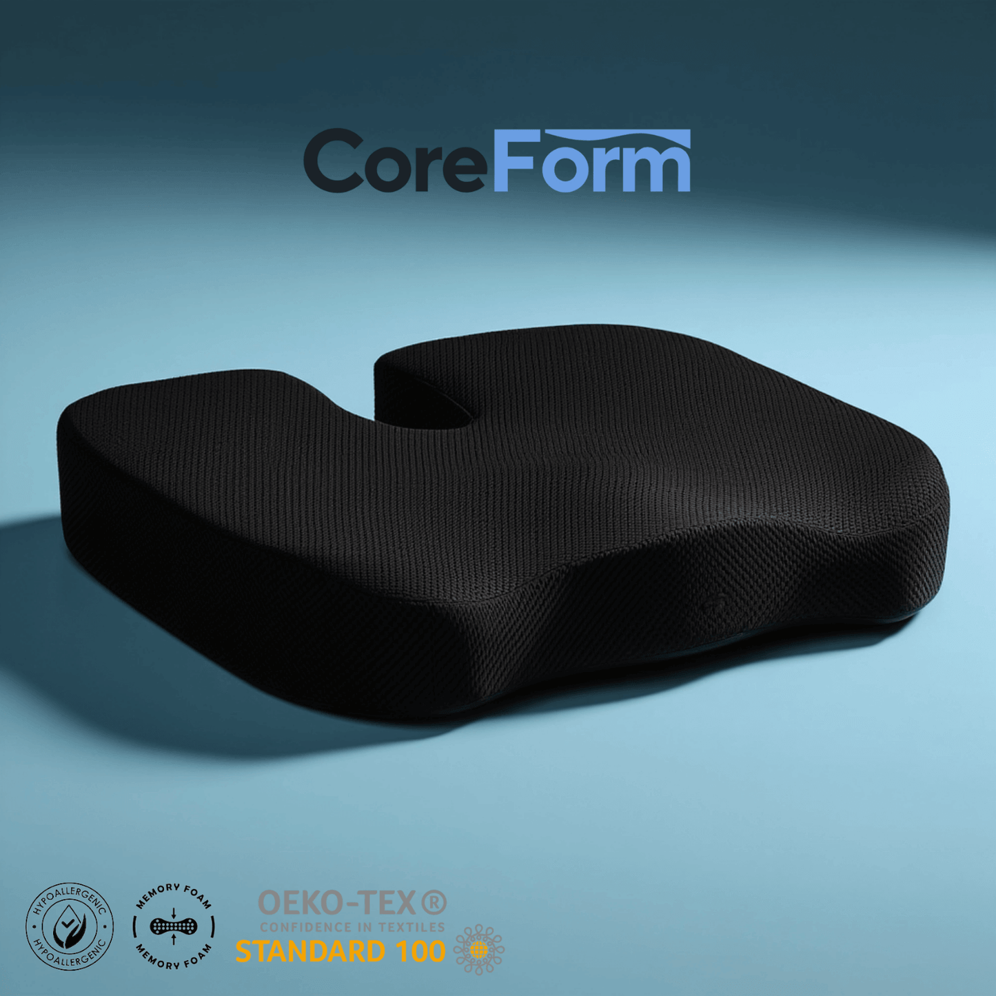 CoreForm OrthoLogic™ Pressure Relief Seat Cushion