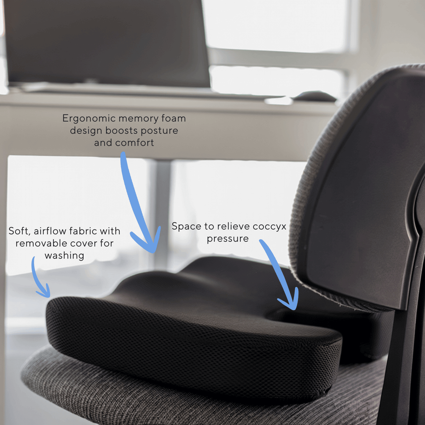 CoreForm OrthoLogic™ Pressure Relief Seat Cushion