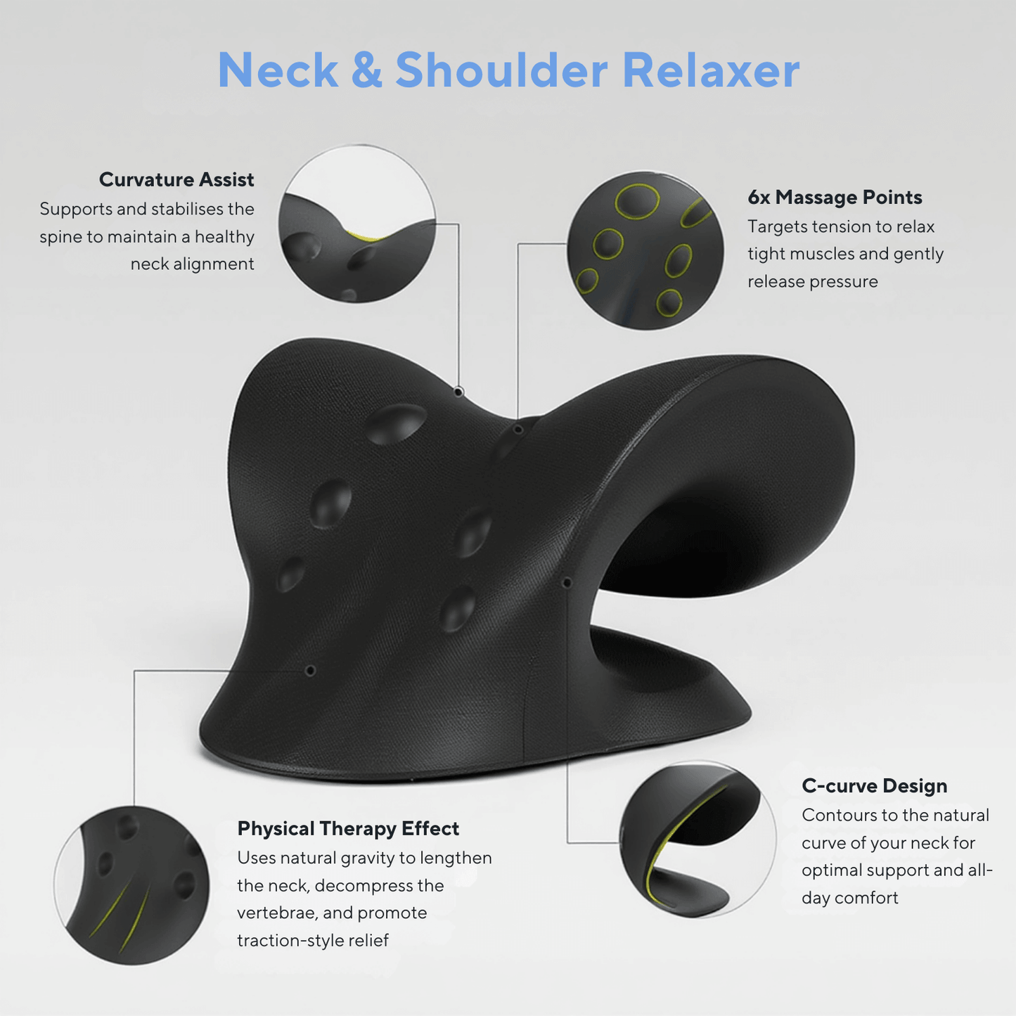 CoreForm ReliefArc™ Neck Stretcher & Relaxer