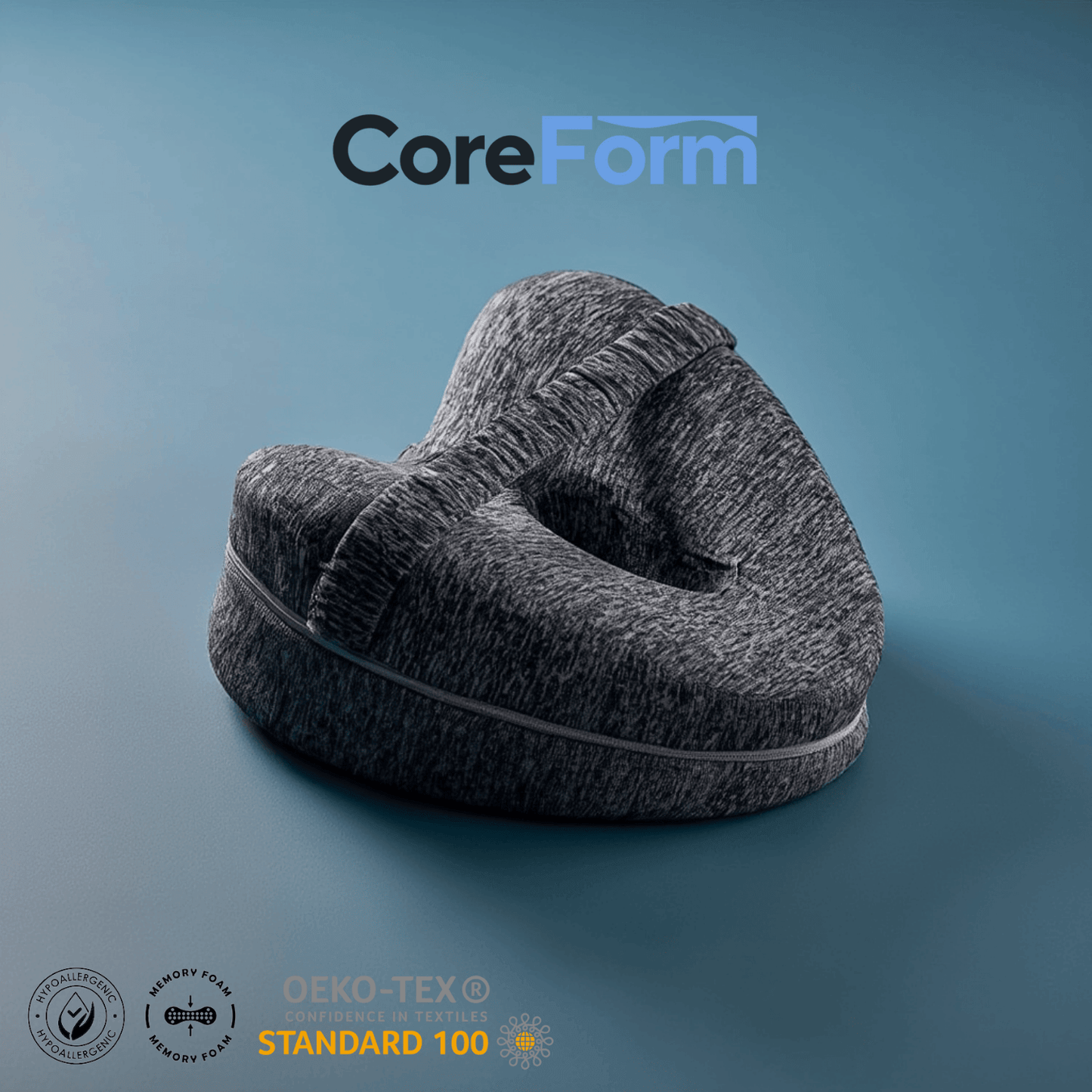 CoreForm ComfortCurve™ Knee & Leg Pillow